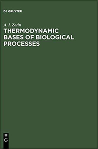 Thermodynamic Bases of Biological Processes: Physiological Reactions and Adaptations