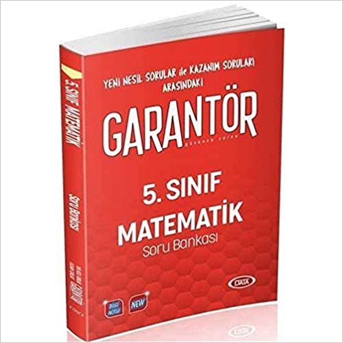 5. Sınıf Garantör Matematik Soru Bankası