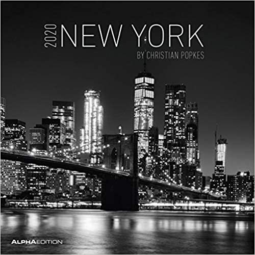 New York 2020 - Broschürenkalender (30 x 60 geöffnet) - Wandkalender - schwarz-weiß - Städtekalender - Wandplaner: by Christian Popkes indir