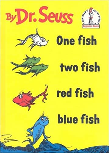 One Fish, Two Fish, Red Fish, Blue Fish (I Can Read It All by Myself Beginner Books)
