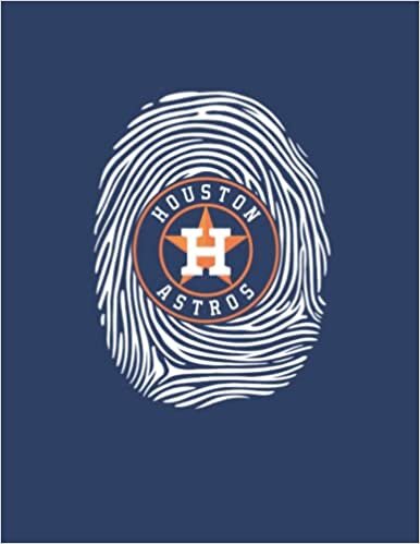Houston Astros: Houston Astros DNA MLB Baseball Planner Notebooks, Logbook, Journal Composition Book Journal 110 Pages 8.5x11 in