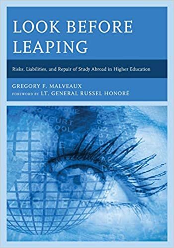 Look Before Leaping: Risks, Liabilities, and Repair of Study Abroad in Higher Education
