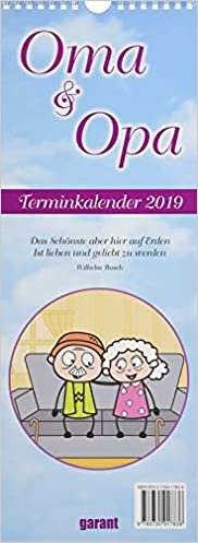 Oma und Opa 2019 - Monatskalender