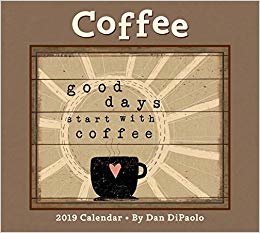 Coffee 2019 Deluxe Wall Calendar