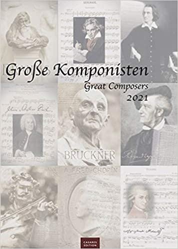 Große Komponisten 2021 - Format L 42x59cm