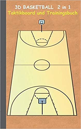 3D Basketball 2 in 1 Taktikboard und Trainingsbuch indir