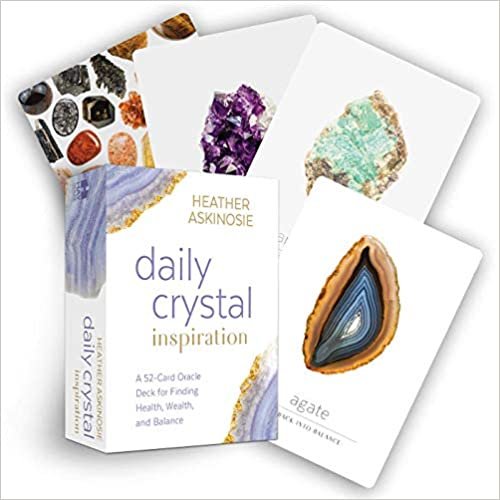 Daily Crystal Inspiration: A 52-card Oracle Deck for Finding Health, Wealth, and Balance indir