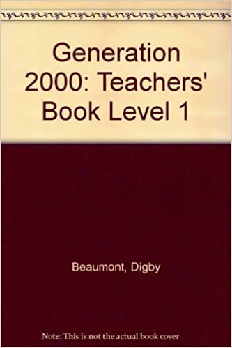 Gen 2000 1 TB International (Generation 2000): Teachers' Book Level 1 indir