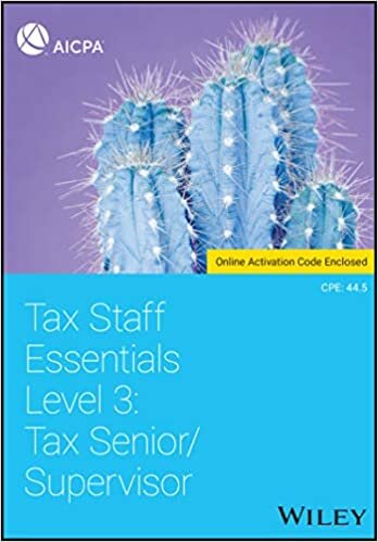 Tax Staff Essentials, Level 3: Tax Senior/Supervisor indir