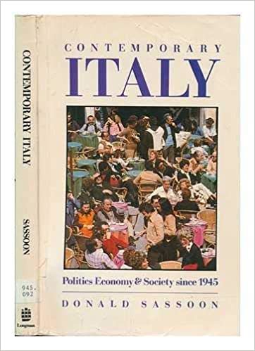 indir   Contemporary Italy Politics, Economy and Society Since 1945 tamamen