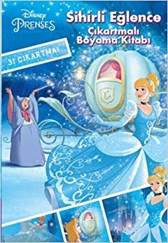 Disney Prenses Sihirli Eğlence - Çıkartmalı Boyama Kitabı: 31 Çıkartma!
