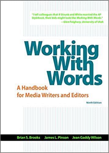 Working with Words: A Handbook for Media Writers and Editors indir
