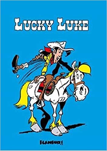 Lucky Luke Defter-Mavi