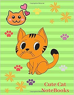 Cute Cat Notebooks: Lined Journal Notebook Planner & Diary