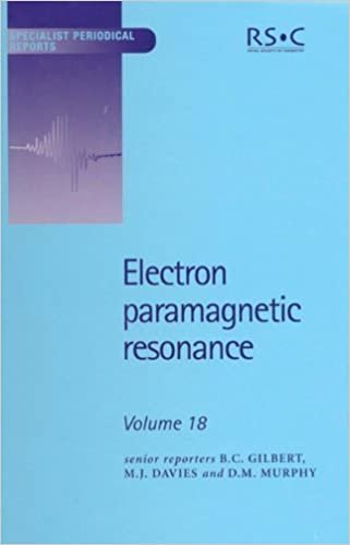 Electron Paramagnetic Resonance: Volume 18: Vol 18 (Specialist Periodical Reports)
