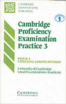 Cambridge Proficiency Examination Practice 3: Cassette Set Bk. 3 indir