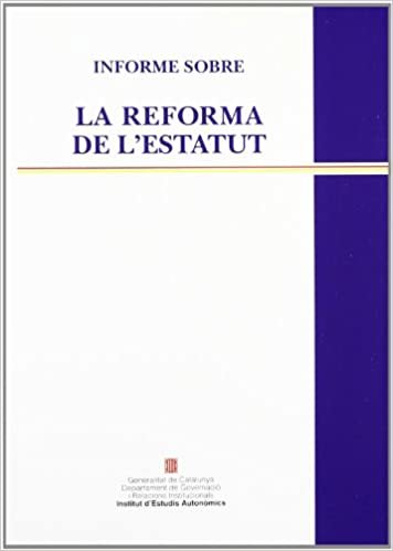 Informe sobre la reforma de l'Estatut