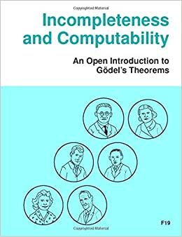 Incompleteness and Computability: An Open Introduction to Gödel's Theorems indir