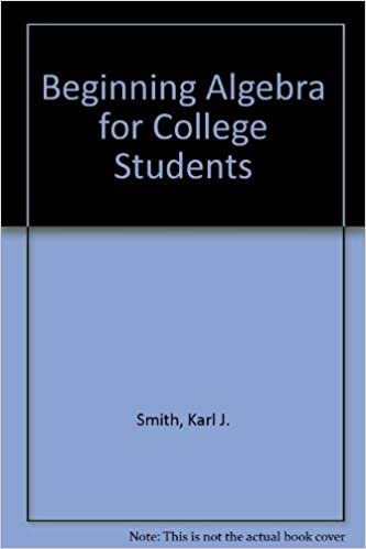 Beginning Algebra for College Students