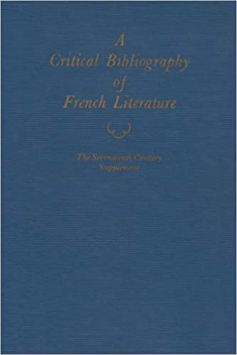 CRITICAL BIBLIOGRAPHY OF FRENC (CRITICAL BIBLIOGRAPHY OF FRENCH LITERATURE): 3