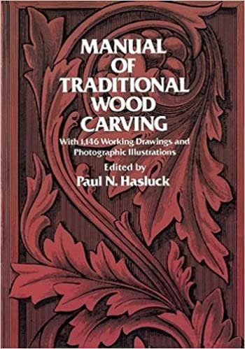 Manual of Traditional Woodcarving (Dover Woodworking)