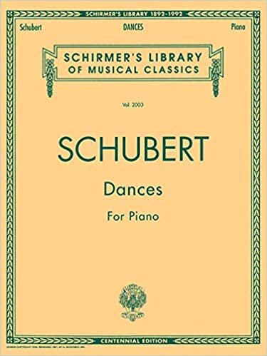 Dances for Piano: Schirmer Library of Classics Volume 2003 Piano Solo (Schirmer's Library of Musical Classics) indir