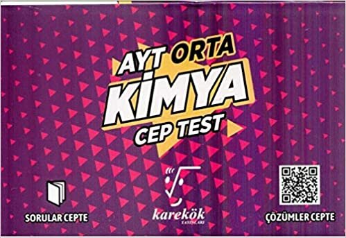 Karekök AYT Cep Test Kimya Orta