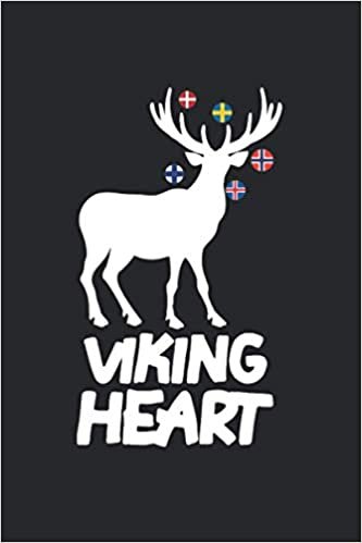 Mein Reisetagebuch: Dein persönliches Skandinavien Tourenbuch für Wohnmobil, Wohnwagen und Campingreisen ♦ Vorlage für Streckenaufzeichnungen, ... handliches 6x9 Format ♦ Motiv: Viking Heart 9