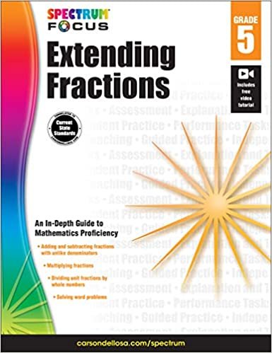Spectrum Extending Fractions, Grade 5 (Spectrum Focus) indir