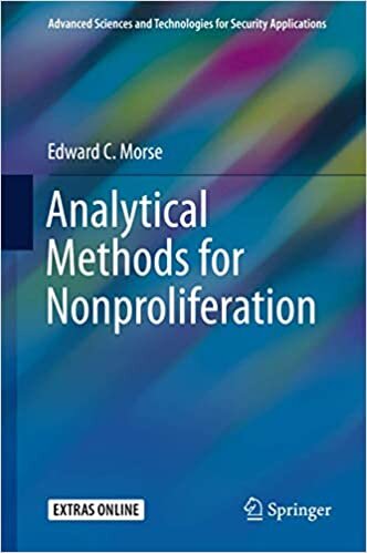 Analytical Methods for Nonproliferation (Advanced Sciences and Technologies for Security Applications)