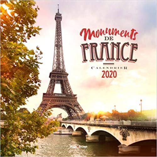 Calendrier mural Monuments de France 2020 indir