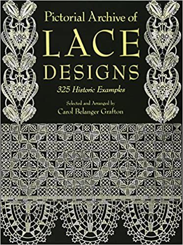 Pictorial Archive of Lace Designs: 325 Historic Examples (Dover Pictorial Archive) indir