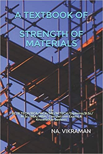 A TEXTBOOK OF STRENGTH OF MATERIALS: For BE/B.TECH/BCA/MCA/ME/M.TECH/Diploma/B.Sc/M.Sc/BBA/MBA/Competitive Exams & Knowledge Seekers (2020, Band 182)