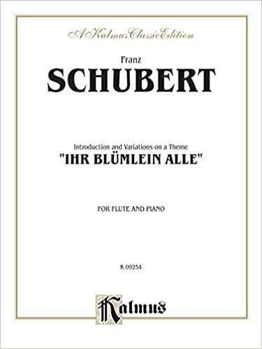 Introduction and Variations on a Theme "Ihr Blmlein Alle," Op. 160: Part(s) (Kalmus Edition)
