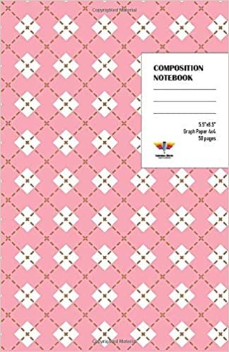 LUOMUS Graph Paper 4x4 Composition Notebook | 5.5 x 8.5 inches | 50 pages (Vol. 1): Note Book for drawing, writing notes, journaling, doodling, list ... writing, school notes, and capturing ideas