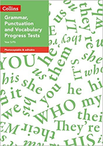 Year 5/P6 Grammar, Punctuation and Vocabulary Progress Tests (Collins Tests & Assessment) indir