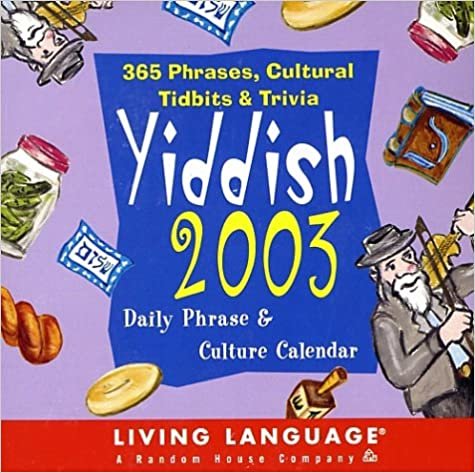 Yiddish 2003 Daily Phrase & Culture Calendar (Daily Phrase Calendars) indir
