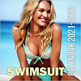 Swimsuit Calendar 2022: Bikini girl October 2021 - December 2022 Squared Monthly Calendar Mini Planner with Sexy Girl Photos