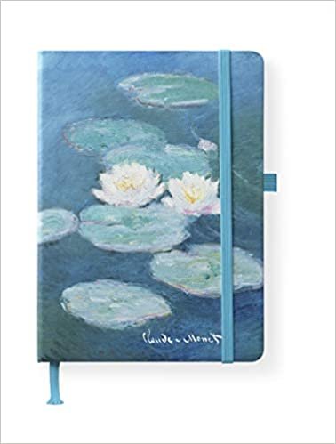 Monet 16x22 cm - Blankbook - 192 blanko Seiten - Hardcover - gebunden: ArtLine (ArtDiaries)