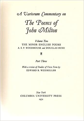 A Variorum Commentary on the Poems of John Milton: The Minor English Poems: 2