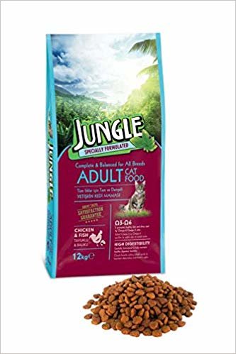 Jungle 12 kg Tavuk-Balıklı Yetişkin Kedi Maması indir