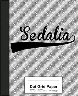 Dot Grid Paper: SEDALIA Notebook (Weezag Wine Review Paper Notebook, Band 3859) indir