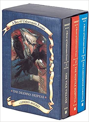 A Series of Unfortunate Events Box: The Dilemma Deepens (Books 7-9) indir