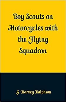 Boy Scouts on Motorcycles With the Flying Squadron