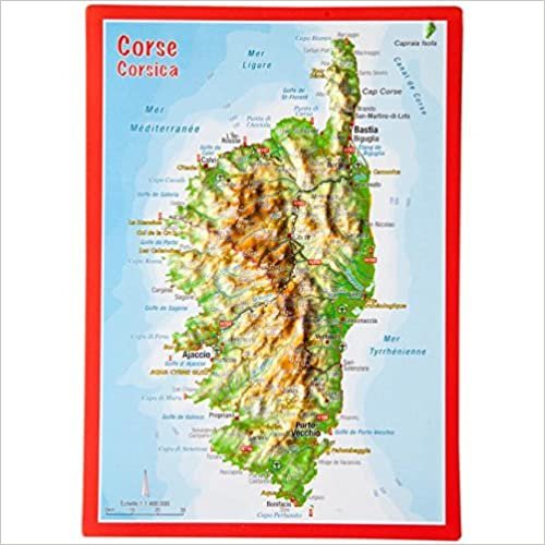 Reliefpostkarte Korsika indir