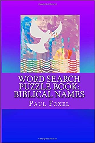 Word Search Puzzle Book: Biblical Names
