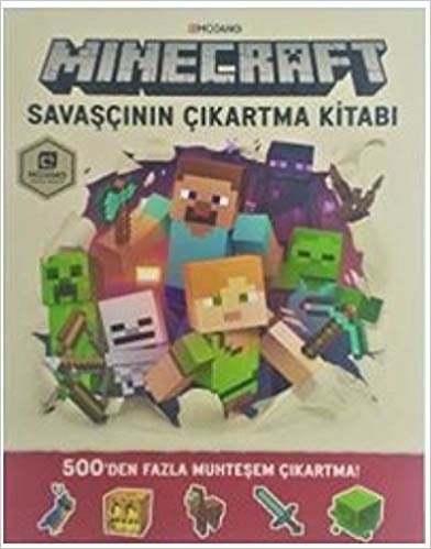 Minecraft Savaşçının Çıkartma  Kitabı