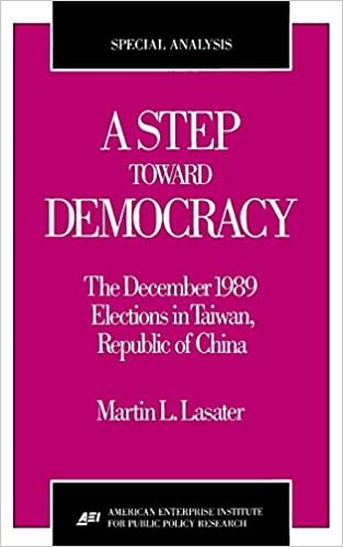 A Step Toward Democracy: The December 1989 Elections in Taiwan, Republic of China (AEI Special Analyses)