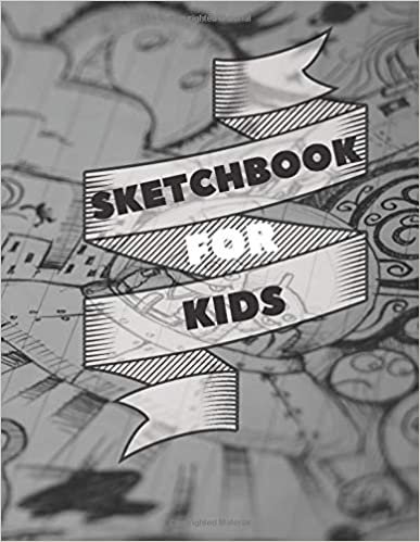 Sketchbook for kids: Blank Drawing Book Perfect for Sketching Large 100 Pages, Blank 8.5 x 11 inches indir