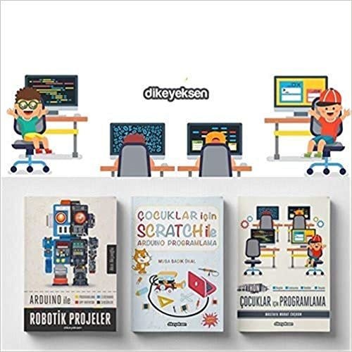 Çocuklar için Scratch ve Kodlama Eğitim Seti (3 Kitap Takım)